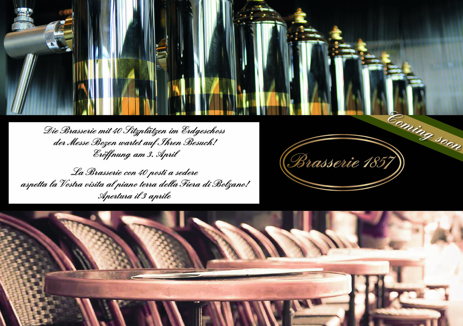 Inaugurazione della FORST Brasserie 1857 presso la Fiera di Bolzano